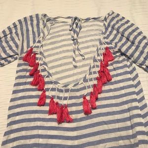 SPRING BREAK!! ☀️👙 Francesca’s Striped Cover-Up